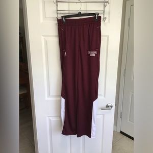 Adidas Official Mississippi State Warm Up Pants Sweat Pants Sz S